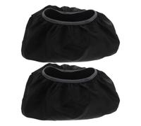 UKCOCO 2 Pièces Housse de Pluie Dos de Randonnée, Protège-Fond de Paquet à Dos, Noir, Lavable, Protection, pour Randonnée et Stockage, pour Rucksack et Backpack, pour Amateur de Plein