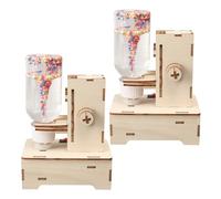 UKCOCO 2 Pièces Kit Tornade Éducatif Jeu Stem Montessori Projet de Construction Météo pour Garçon Fille Expérience Interactive de Physique et Science Météorologique