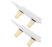 UKCOCO 2 Pièces Long Fusible Thermique Pour Sèche-linge Fusible De Lappareil Partie Sécheuse Fusible Thermique De Remplacement Long Fusible De Sécheuse Machine à Laver Abdos Accessoires