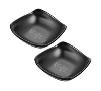 UKCOCO 2 pièces Lot Bols à Sauce Compacte et Pratique Coupelles à Dipping pour Vinaigre Apéritifs et Condiments Résistants et Esthétiques pour Cuisine et Table Réutilisable