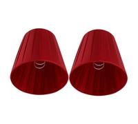 UKCOCO 2 pièces Lot de Abats Jours Tissu à Clip pour Lampe de Bureau et Chevet Design Simple et Moderne Adaptés à Divers Styles de Décoration Intérieure