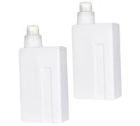 UKCOCO 2 pièces Lot de Bouteilles Vides pour Lessive Rechargeables et Étanches Contenants Pratiques pour Détergents et Lotions pour Maison et Voyage