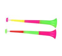 UKCOCO 2 pièces Lot de Cornes Télescopiques Plastique Jouets Klaxon pour Football Accessoires de Stade Colorés pour Supporters