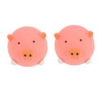 UKCOCO 2 pièces Lot de Jouets pour Chiens Latex avec Sifflet Jouets pour Chiots Petits Chiens Cartoon pour Mental et Réduire Ennui