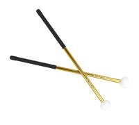 UKCOCO 2 pièces Maillets de Tambour Aluminium pour Timbales Tête Feutre Ergonomiques et Performants pour Percussion Instrumentale Professionnelle