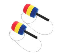 UKCOCO 2 Pièces Mallet Pounding Toy Soft Foam Hammer for Whacking Game Interactive Whack Moles Fun Toy Set