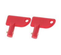 UKCOCO 2 pièces Manette de Déconnexion de Batterie pour Voitures Camions et Bateaux Système de Coupure Urgence pour Prévenir de Batterie et Prolonger Durée de Vie