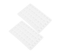 UKCOCO 2 pièces Miniature Brick Mold Compact DIY Table Bricks Making Tool For Micro Landscape Easy To Use And Clean For Model Construction