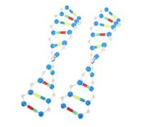 UKCOCO 2 pièces Modèle Adn Double Hélice Kit Educatif Structure Moléculaire Interactive pour Cours Biologie Collège Lycée Université Enseignement Génétique