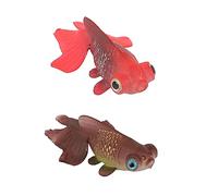 UKCOCO 2 pièces Ornements de Poisson Artificiel Lumineux pour Décoration Aquarium Simulacre de Poisson Fluorescent pour Paysage sous Marin