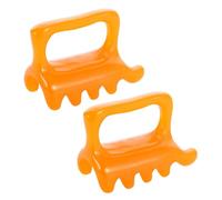 UKCOCO 2 pièces Outil de Massage Trigger Point pour Dos et Cou Stick Manuel Portable pour Relaxation Musculaire Ciblage Précis Compact pour Usage Personnel et