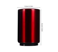UKCOCO 2 pièces Ouvre-bouteille Magnétique Inox avec Attrape-capsule Automatique Décapsuleur Push-pull Compact pour Bière et Soda Accessoire Bar Pratique Rouge et Bleu