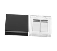 UKCOCO 2 pièces Palette Maquillage Vide Compartiments pour Fard à Paupières Lèvres Palette Compacte Portable pour Voyage Tray Cosmétique DIY Mixte pour Blush Contour et Highlighter