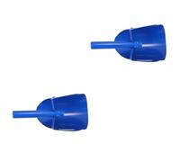 UKCOCO 2 Pièces Pelle de Jardin Acier Multi Usage pour Creuser Jardiner Outil pour Plantations Activités Extérieures