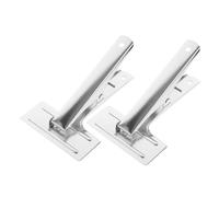 UKCOCO 2 Pièces Pince de Couture Inoxydable Lot de Clips Résistants pour Tissu Outil de Couture et Artisanat à Haute Intensité