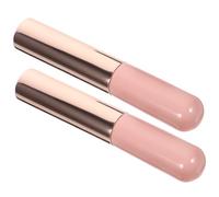 UKCOCO 2 pièces Pinceaux Silicone Applicateurs de Maquillage Portables Pinceaux Ronds pour et Correcteur Outils Hygiéniques pour des