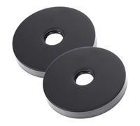 UKCOCO 2 pièces Plaque de Recouvrement Acier Inoxydable pour Plomberie Cache Rosace Mural Étanche Lot pour Robinet et Valve