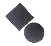 UKCOCO 2 pièces Plateforme de Baignade Pierre Naturelle pour Tortue et Reptiles Ardoise et Antidéformation pour Terrarium Décor et Aire de Compatible Aquarium et Boîte Élevage