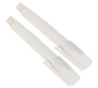UKCOCO 2 pièces Porte Poussière de Craie et Étanche Support de Craie pour École et Bureau Prolongateur Antisalissure Accessoire Pratique pour Enseignants