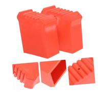 UKCOCO 2 pièces Protections Échelle Antidérapantes Caoutchouc Lot de Couvre de Rechange Résistants à Usure Accessoires Sécurisés pour Stabilisateur Échelle Adaptés à Divers Modèles