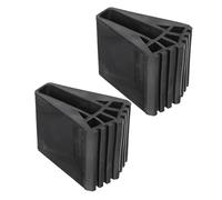 UKCOCO 2 pièces Protège Déchelle Antidérapants Tapis de Protection pour Descabeau Couverture Résistante et Stable Accessoire pour Escalier