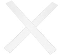 UKCOCO 2 pièces Règle Acrylique pour Argile Outil de Mesure Polyvalent avec Raclette Intégrée pour Nivellement des Surfaces Argile pour Artisanales Modèles Détaillés