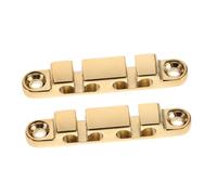 UKCOCO 2 Pièces Retenue de Corde pour Basse Électrique Guides de Corde avec Vis de Montage pour Stabilisation et Transmission Sonore Optimale