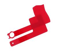 UKCOCO 2 Pièces Rotatif pour Boîte Aux Lettres Accessoire Acrylique Indicateur Mail Pratique et Sécurisé Compatible avec Différentes Surfaces Murales