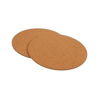 UKCOCO 2 pièces sous Assiette de Pot de Fleurs Liège Lot de Support pour Jardinières Fuites Recyclable pour Jardinage Intérieur et Extérieur