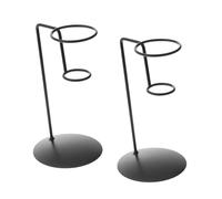 UKCOCO 2 pièces Support Cornet Glace Fer Porte Cône Glace Stable et Pratique Étagère Mini pour Présentation de Cornets Facile à Nettoyer Ranger