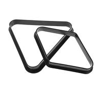 UKCOCO 2 pièces Support de Triangle Plastique pour Billard Lot de Rack de Positionnement pour de Billard Accessoire pour Table de à et Salle de Jeux