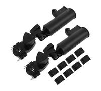 UKCOCO 2 Pièces Support Parapluie de Golf pour Chariot Fixation Plastique Robuste Accessoire Antidérapant pour Journées Ensoleillées et Pluvieuses