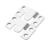 UKCOCO 2 pièces Supports de Montage Acier pour et Miroirs Crochets Interlock Accessoires de Connexion de Mobilier Fixations Murales pour Cuisine et Salon