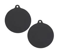 UKCOCO 2 pièces Tapis de Protection Silicone Induction Tapis Résistant Chaleur Antidérapant pour Plaque à Induction Protection de Plan de Travail Cuisine