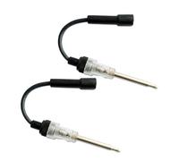 UKCOCO 2 Pièces Testeur Allumage pour Voiture Diagnostic Système Allumage avec Double pour Bougie Contrôle Bobine et Évaluation Étincelle