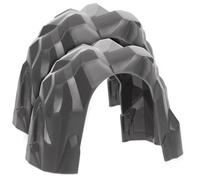 UKCOCO 2 pièces Tunnel de Train Décoratif Simulé Modèle Grotte Miniature pour Garçon Fille Accessoire de Paysage Ferroviaire Réaliste Surface Lisse Sécurisée Développement Créatif et