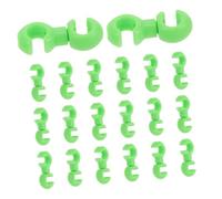 UKCOCO 20 pièces Attaches Câbles Clips de Gestion pour Frein et Dérailleur Fixation Tube et Organisateur de Câbles Compact pour Cadre de Installation Facile