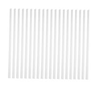 UKCOCO 20 pièces Barres de Reliure Transparentes avec Glissière pour Classeurs et Dossiers Baguettes de Fixation pour Organisation de Rapports et Documents de Bureau Portable