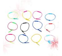 UKCOCO 20 pièces Bracelets Zippés Multicolores pour Femmes Lot de Bracelets Amitié Assortiment Accessoires Festifs et Décoratifs