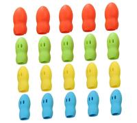 UKCOCO 20 pièces Cache Brosse à Dents Silicone Protection Portable pour Voyage et Camping Couverture de Brosse à Dents avec Aérations pour Séchage et Nettoyage Facile Couleur Aléatoire