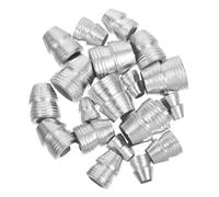 UKCOCO 20 Pièces Cales de Renfort pour Manche de Hache Rondes Fer Fixation Sécurisée pour Marteaux Masses Réparation de Mobilier et Projets de Bricolage