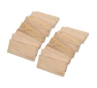 UKCOCO 20 Pièces Cales en Bois Universelles pour Manche de Hache et Houe, , Renfort Rapide et Fixation Solide pour Outils Agricoles en Extérieur