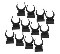 UKCOCO 20 pièces Clips de Fixation Meuble Cuisine Pied Nivellement Réglable Protection Sol Charge Lourde Noir