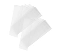 UKCOCO 20 pièces Étuis de Protection Transparente PVC pour Marque Pages avec Trou Laminage Clair Étanche et Aux Chocs pour Photos Recettes Cahiers et Scrapbooking
