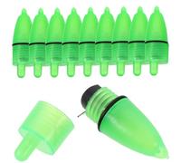 UKCOCO 20 pièces LED Luminous Fishing Bell Light Night Alarm for Freshwater Rods Removable with Hour Battery Life Fishing Accessories for Night Enthusiasts