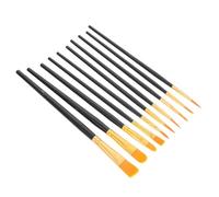 UKCOCO 20 Pièces Lot de Pinceaux Multi-usages pour Peinture à Huile Aquarelle et Acrylique Professionnel pour Artistes et Étudiants Poils Doux Haute Durabilité Kit Complet pour Portrait