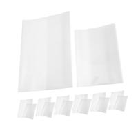 UKCOCO 20 pièces Lot de Protèges Transparente Ajustable Usure Rayures Plastique pour Cahiers et Manuels Scolaires