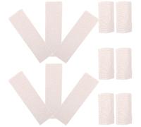 UKCOCO 20 Pièces Masques en Plâtre en Tissu Blanc V pour Soin du Visage Jetables, Doux et Confortables, Adaptés pour Fabrication de Feuilles de Masque DIY 3d