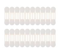 UKCOCO 20 Pièces Patch de Resserrement du Cou Rides du Cou Patch de Rehaussement V30 Kaki Plastique Femmes Activités Régulières et Exercice Léger