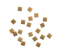 UKCOCO 20 pièces Petit Engrenage Cuivre Dents Pignon Moteur pour Drone Robot Modélisme DIY